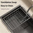 Kitchen Sink Drainer Basket Stainless Steel 30.5-42.5cm Adjustable Dish Drying Rack Organizer - 6