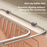 Kitchen Sink Drainer Basket Stainless Steel 38.5-55.5cm Adjustable Dish Drying Rack Organizer - 3