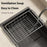 Kitchen Sink Drainer Basket Stainless Steel 38.5-55.5cm Adjustable Dish Drying Rack Organizer - 4