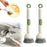 2Pcs Creative Long Handle Rotating Dish Brush with Soap Dispenser for Kitchen Cleaning Pots Pans Dishwashing - Green - 1