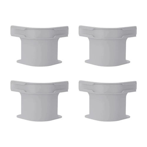 4Pcs Bed Sheet Fasteners Multi-Function Large Sheet Holder Clips Anti-Slip Secure Grip - Grey - 1