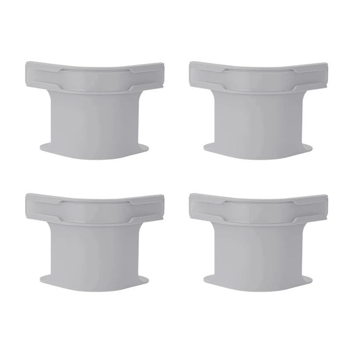 4Pcs Bed Sheet Fasteners Multi-Function Large Sheet Holder Clips Anti-Slip Secure Grip - Grey - 1