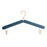 Foldable Travel Clothes Hanger Portable Drying Rack With Hidden Clips For Socks Underwear - Blue - 1