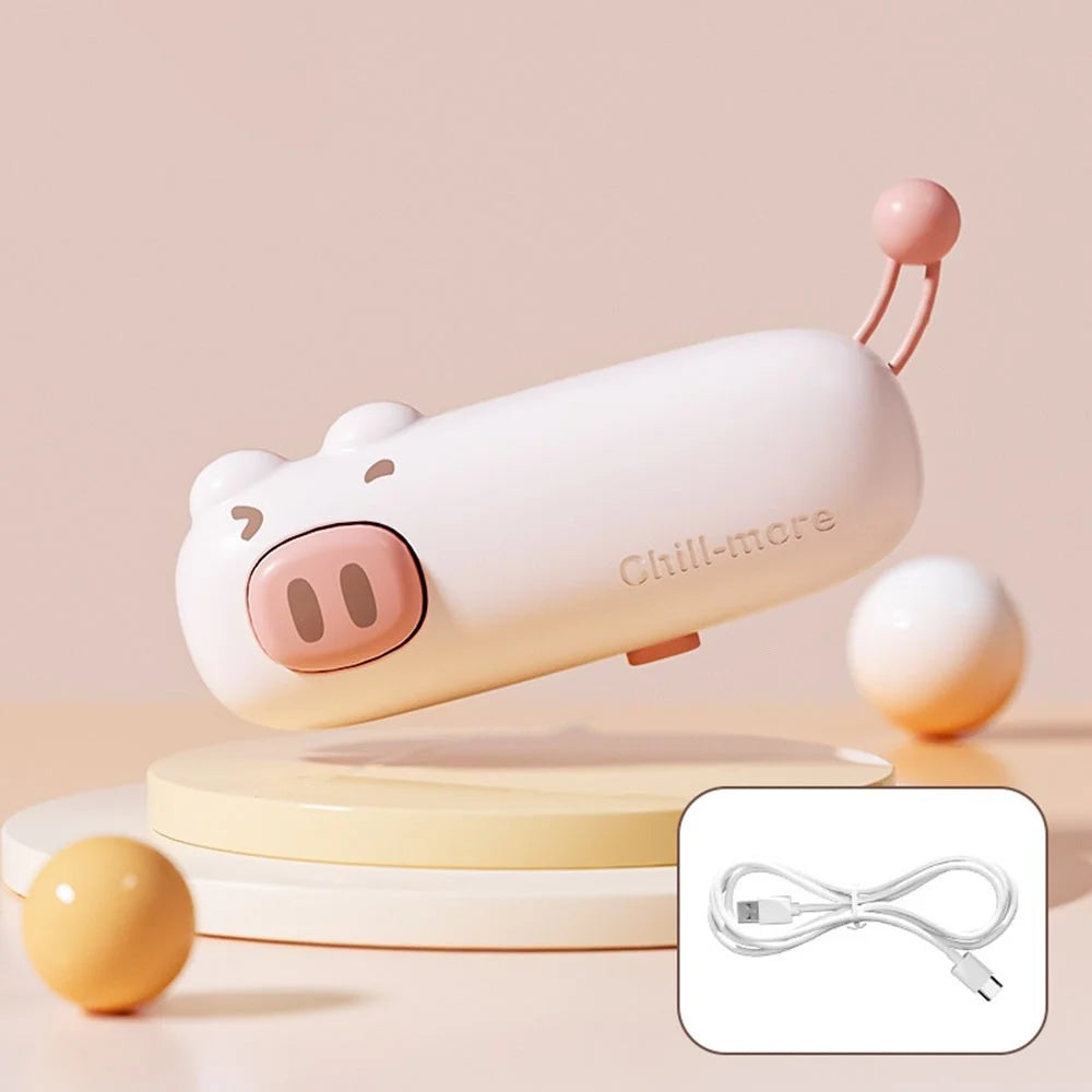 Mini Portable Heat Sealer For Food Storage Bags Handheld Plastic Bag Resealer Kitchen Gadget - Pink - 1