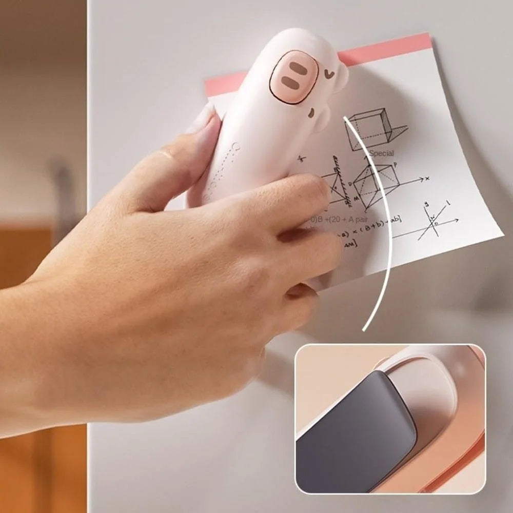 Mini Portable Heat Sealer For Food Storage Bags Handheld Plastic Bag Resealer Kitchen Gadget - Pink - 4