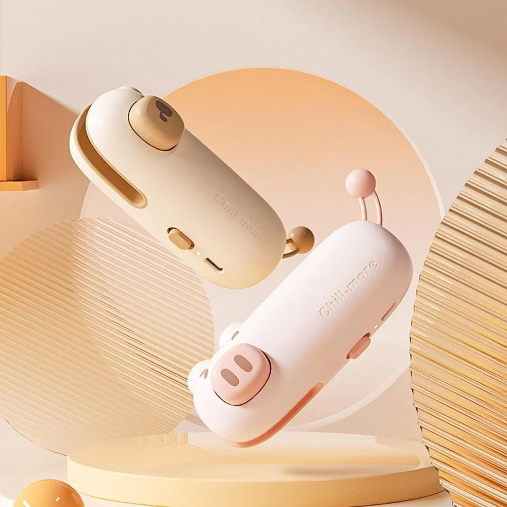 Mini Portable Heat Sealer For Food Storage Bags Handheld Plastic Bag Resealer Kitchen Gadget - Pink - 6