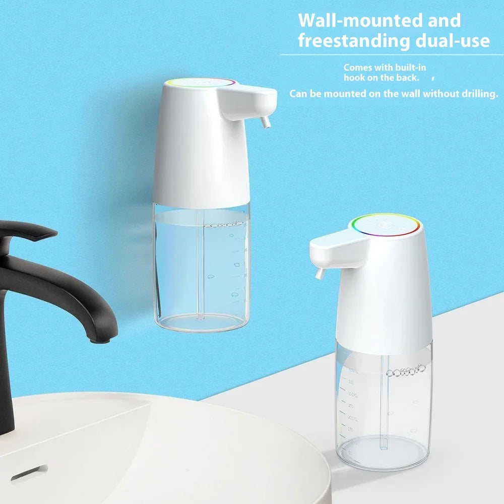 450ml Automatic Soap Dispenser Touchless Foaming Hand Wash Machine Infrared Sensor - Foam Version - 6