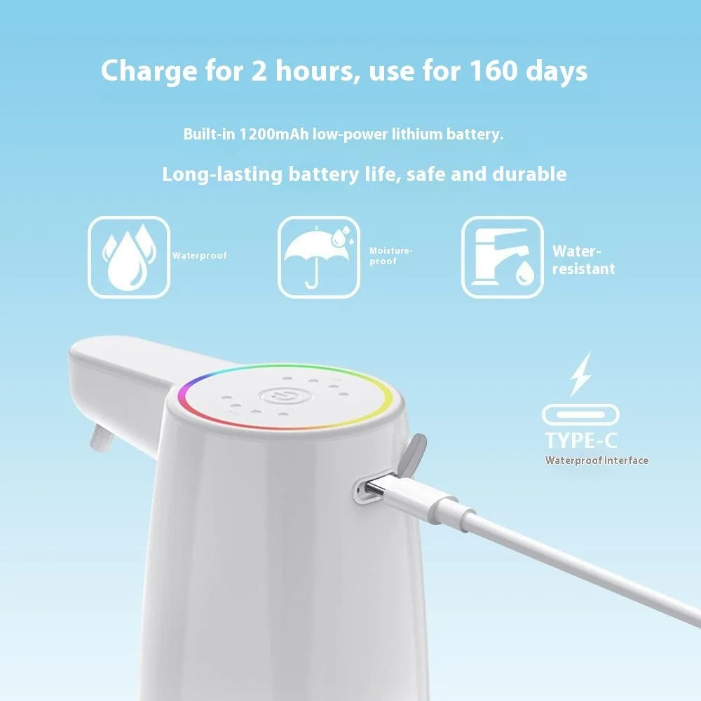 450ml Automatic Soap Dispenser Touchless Foaming Hand Wash Machine Infrared Sensor - Foam Version - 7