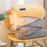 70x100cm Milk Velvet Throw Blanket Soft Warm Cozy Nap Blanket for Couch Sofa Bed - Yellow - 5