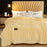 100x120cm Milk Velvet Throw Blanket Soft Warm Cozy Nap Blanket for Couch Sofa Bed - Yellow - 1