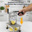 Commercial Vegetable Chopper with 3 Blades Stainless Steel French Fry Cutter for Kitchen Restaurant (BPA Free, No FDA) - 2
