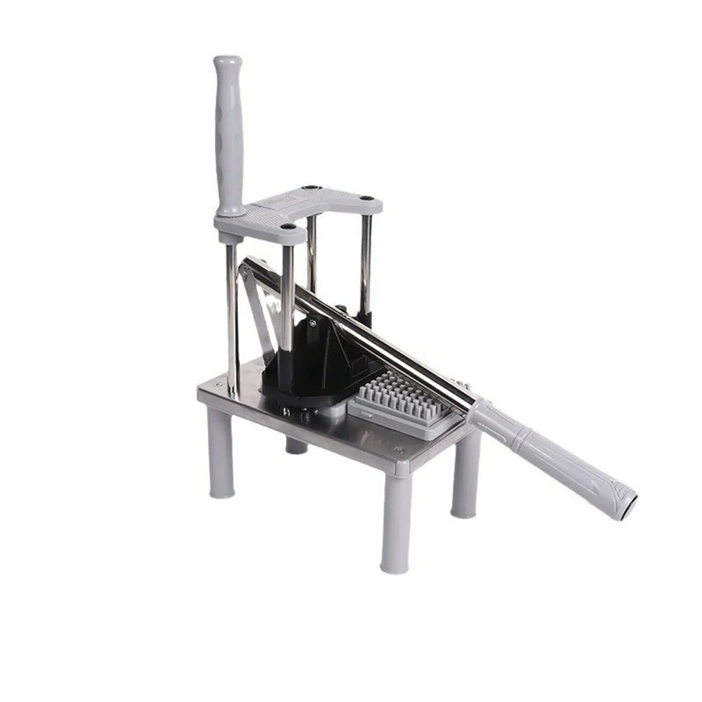 Heavy Duty French Fries Cutter with Press Handle Commercial Vegetable Fruit Slicer Dicer (BPA Free, No FDA) - 2