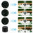Solar Powered Floating Fountain For Outdoor Water Features Garden Pond Decorative Lotus Leaf Flower Design - White - 4