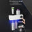 Toothbrush Sanitizer UV Sterilizer Wall Mounted Toothbrush Storage Holder Auto Sensor Digital Display for Home - 7