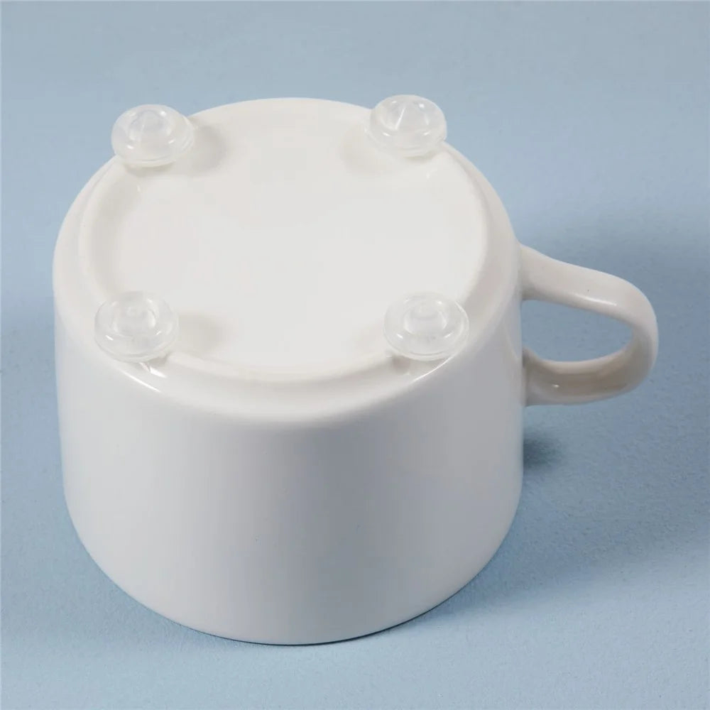 50Pcs 13*5.5mm Self Adhesive Silicone Furniture Anti-collision Round Pads Cabinet Door Bumpers Furniture Protective Damper Dots - 7