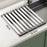 Foldable Extendable Over Sink Dish Drying Rack 304 Stainless Steel Kitchen Organizer Storage Shelf 35 x 32.5cm - 1