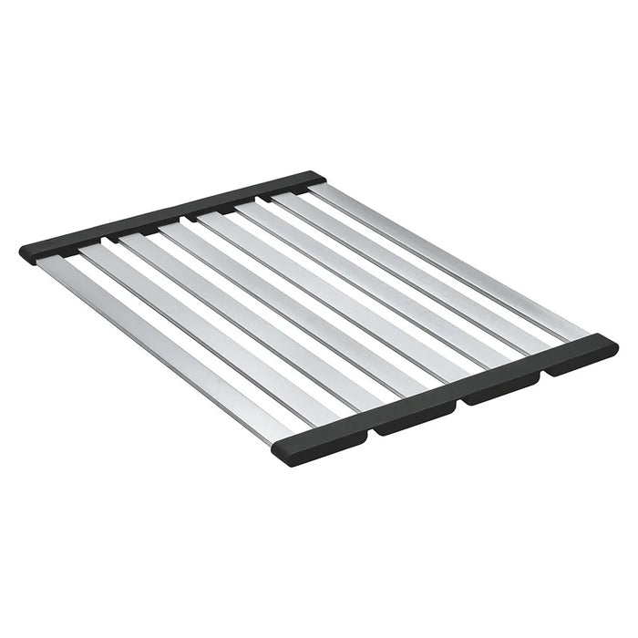 Foldable Expandable Over Sink Dish Drying Rack 304 Stainless Steel Kitchen Organizer 40 x 32.5cm - 2