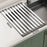 Foldable Extendable Over Sink Dish Drying Rack 304 Stainless Steel Kitchen Organizer Storage Shelf 50 x 32.5cm - 1