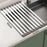Foldable Extendable Over Sink Dish Drying Rack 304 Stainless Steel Kitchen Organizer Storage Shelf 55 x 32.5cm - 1