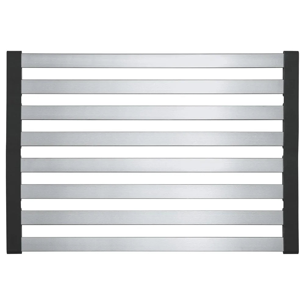 Foldable Extendable Over Sink Dish Drying Rack 304 Stainless Steel Kitchen Organizer Storage Shelf 60 x 32.5cm - 4