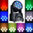 7 LEDs 10W RGBW 540 Degree Moving Head Stage Light for DJ Party KTV Bar Disco Rotating Spotlight - 1