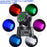 7 LEDs 10W RGBW 540 Degree Moving Head Stage Light for DJ Party KTV Bar Disco Rotating Spotlight - 5