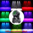 7 LEDs 10W RGBW 540 Degree Moving Head Stage Light for DJ Party KTV Bar Disco Rotating Spotlight - 6