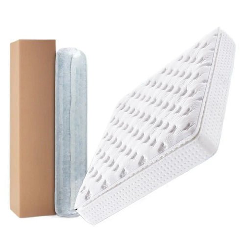 1000mm x 2000mm 24cm Thickness Breathable Fabric Spring Mattress Spine Protection Memory Foam Sleeping Pad - 1