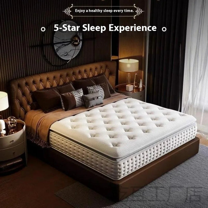 1500mm x 2000mm 24cm Thickness Breathable Fabric Spring Mattress Spine Protection Memory Foam Sleeping Pad - 2