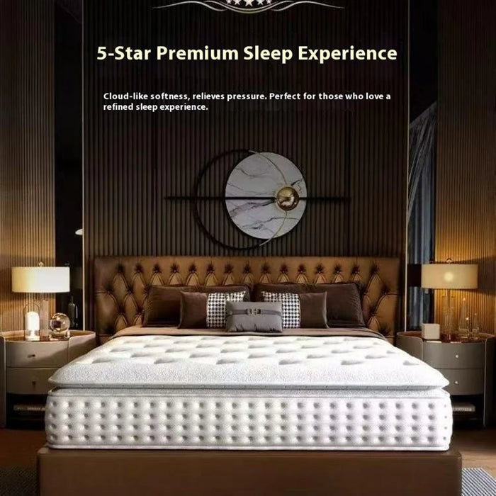 1800mm x 2000mm 24cm Thickness Breathable Fabric Spring Mattress Spine Protection Memory Foam Sleeping Pad - 4