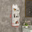 3 Tier Bathroom Organizer Wall Mounted Shower Toiletries PVC Storage Rack, Size L - 4