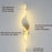 60cm Linear Wall Light Bedroom Living Room Sofa Background Sconce Decorative Lamp - Golden / Left - 3
