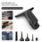 5 in 1 Handheld Vacuum Cleaner for Car and Home 5000Pa Powerful Suction Portable Cordless Dust Blower - Black - 2