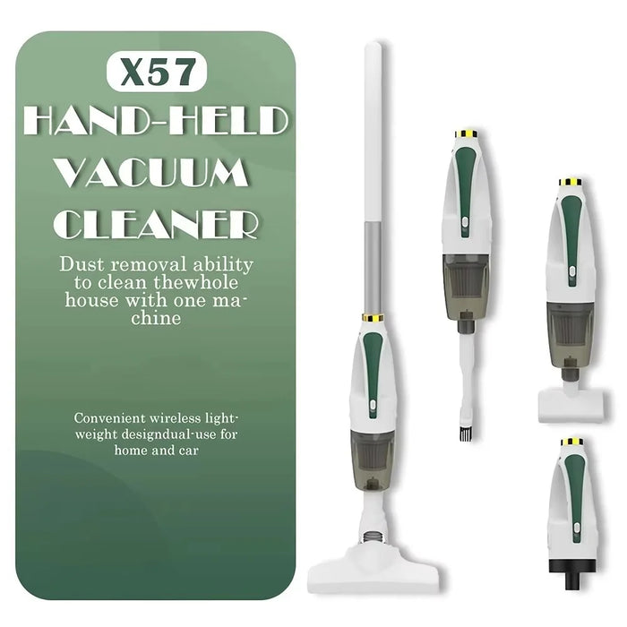7.4V Cordless Handheld Vacuum Cleaner for Bed Carpet Sofa Pet Hair Dust Mite Removal Device - 2