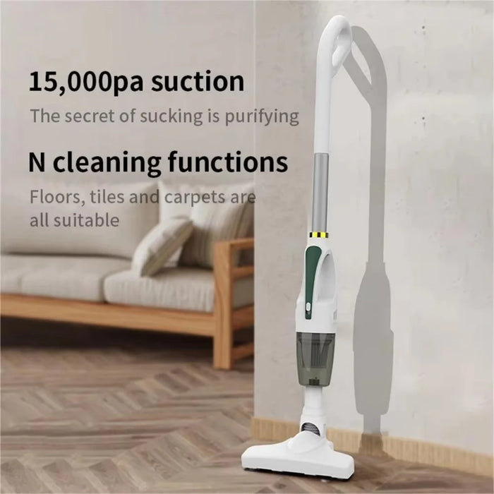 7.4V Cordless Handheld Vacuum Cleaner for Bed Carpet Sofa Pet Hair Dust Mite Removal Device - 3