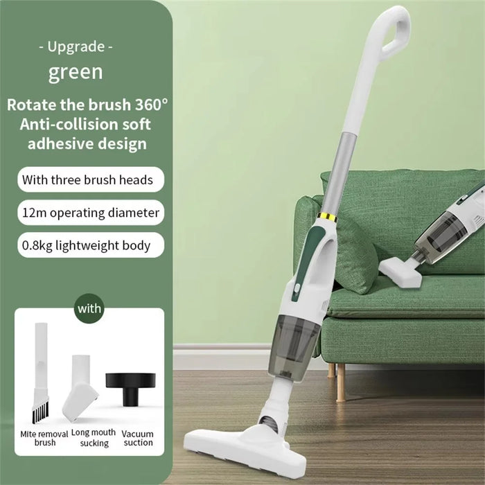 7.4V Cordless Handheld Vacuum Cleaner for Bed Carpet Sofa Pet Hair Dust Mite Removal Device - 6