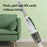 7.4V Cordless Handheld Vacuum Cleaner for Bed Carpet Sofa Pet Hair Dust Mite Removal Device - 7