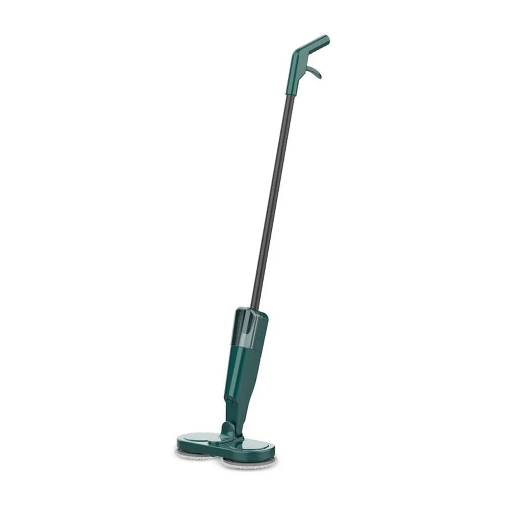 S8 7.4V Electric Mop Cordless Floor Cleaner Automatic Water Spraying Cleaning Machine with Bucket - Green - 2