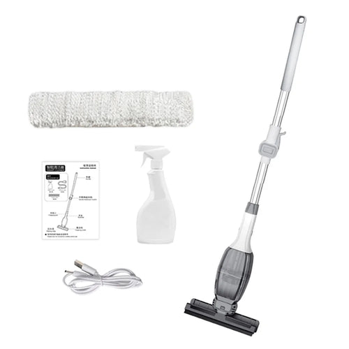 2 in 1 Window Cleaning Mop Squeegee Household Cleaning Brush Wireless Electric Glass Cleaner - 1