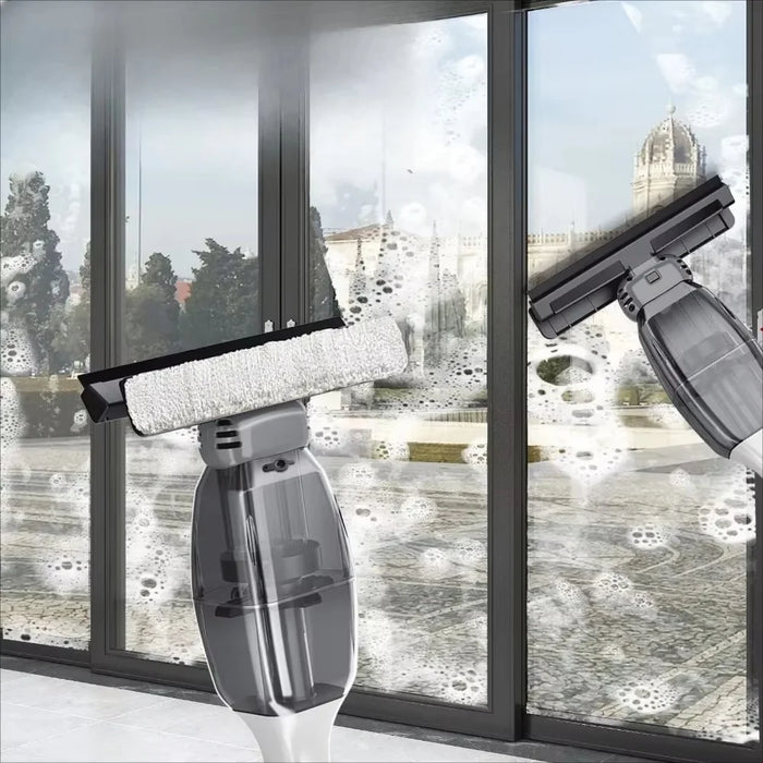 2 in 1 Window Cleaning Mop Squeegee Household Cleaning Brush Wireless Electric Glass Cleaner - 3