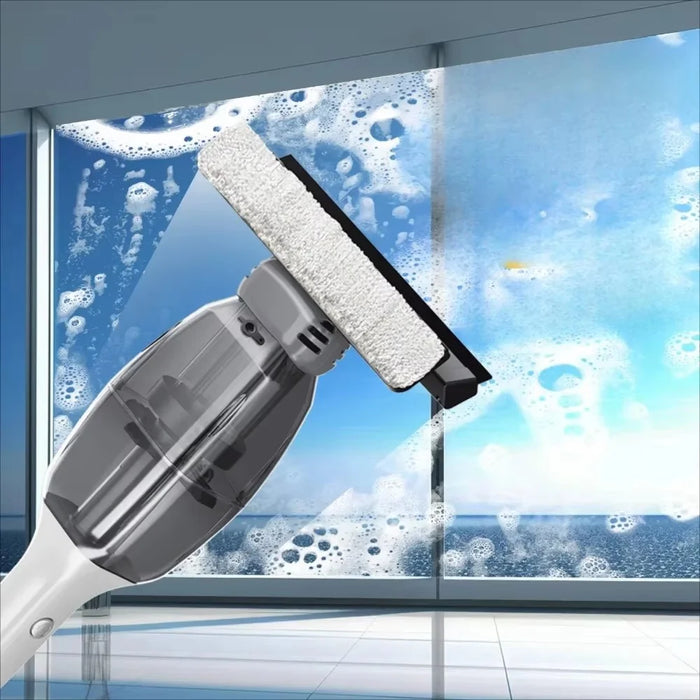 2 in 1 Window Cleaning Mop Squeegee Household Cleaning Brush Wireless Electric Glass Cleaner - 5