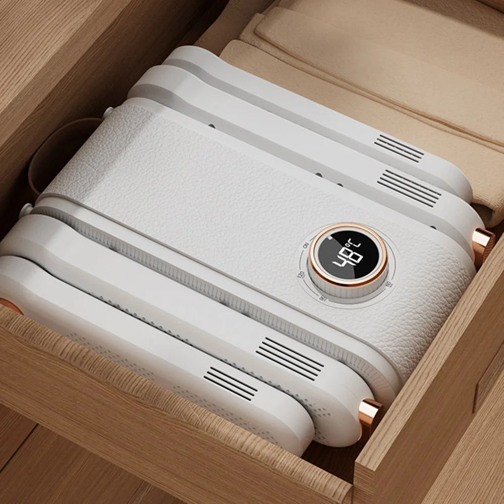 4 Arms Intelligent Timer Shoe Dryer Quick Drying Dehumidification Foldable Shoes Drying Machine, EU Plug - 6