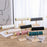 Jewelry Display Stand for Bracelets Bangles with Wooden Base Showcase Organizer Rack - Grey - 4