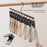 10 Clips Socks Hanger Retro Style Carbon Steel Drying Rack Multifunctional Laundry Organizer - 5