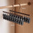 10 Clips Socks Hanger Retro Style Carbon Steel Drying Rack Multifunctional Laundry Organizer - 7