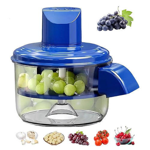 50W Motor Automatic Grape Peeler Machine, Electric Garlic & Cherry Tomato Peeler Skin Remover (BPA Free, No FDA) - 1
