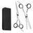 Y1 2Pcs Stainless Steel Hairdressing Scissors Professional Hair Cutting Kits Thinning Shears with Storage Bag - 2
