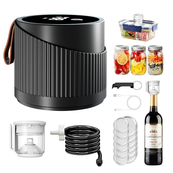 Multifunctional Electric Mason Jar Sealer Cordless Automatic Kitchen Vacuum Sealer for Food Preservation - 2
