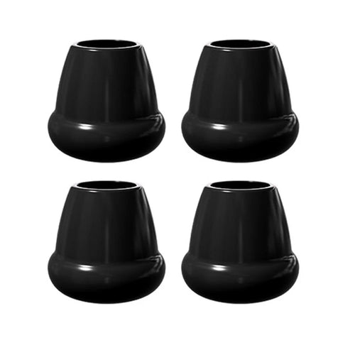 4Pcs Size S Chair Leg Covers Anti Scratch Floor Protectors Non Slip Silicone Furniture Feet Pads for 16-19mm Diameter - 1