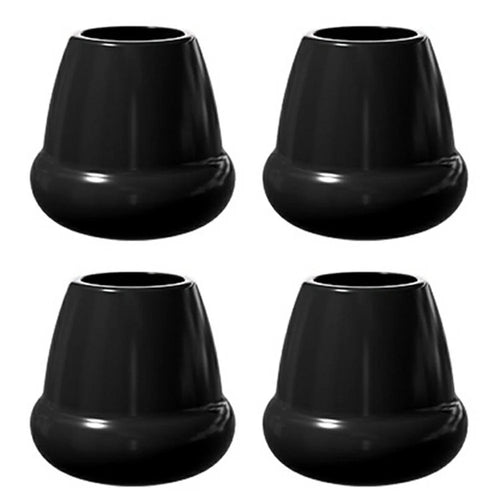 4Pcs Size L Chair Leg Covers Anti Scratch Floor Protectors Non Slip Silicone Furniture Feet Pads for 22-25mm Diameter - 1